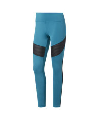 Spodnie damskie Reebok WOR MESH TIGHT FJ2763 Niebieskie - Sklep online Mastersport