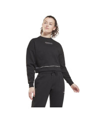 Bluza damska Reebok PIPING PACK CREWNECK GV3298 Czarna - Sklep online Mastersport