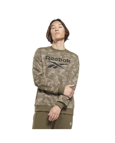 Bluza męska Reebok ID CAMO CREW HE8173 Zielona - Sklep online Mastersport