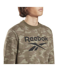 Bluza męska Reebok ID CAMO CREW HE8173 Zielona - Sklep online Mastersport