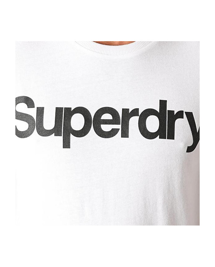 Koszulka męska Superdry CL TEE M1010248A Biała - Sklep online Mastersport