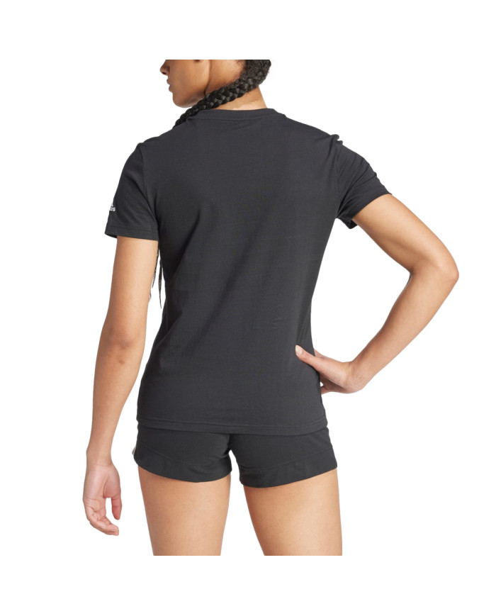 Koszulka damska adidas Performance W LIN TEE GL0769 Czarna - Sklep online Mastersport