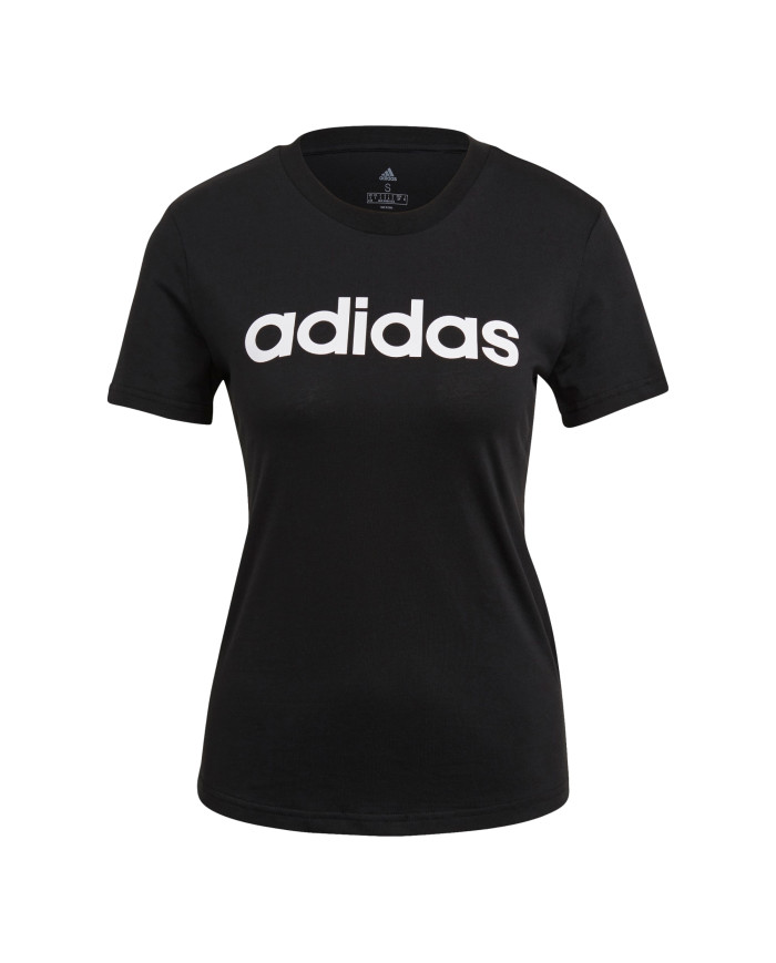 Koszulka damska adidas Performance W LIN TEE GL0769 Czarna - Sklep online Mastersport