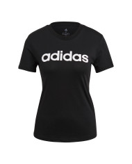 Koszulka damska adidas Performance W LIN TEE GL0769 Czarna - Sklep online Mastersport