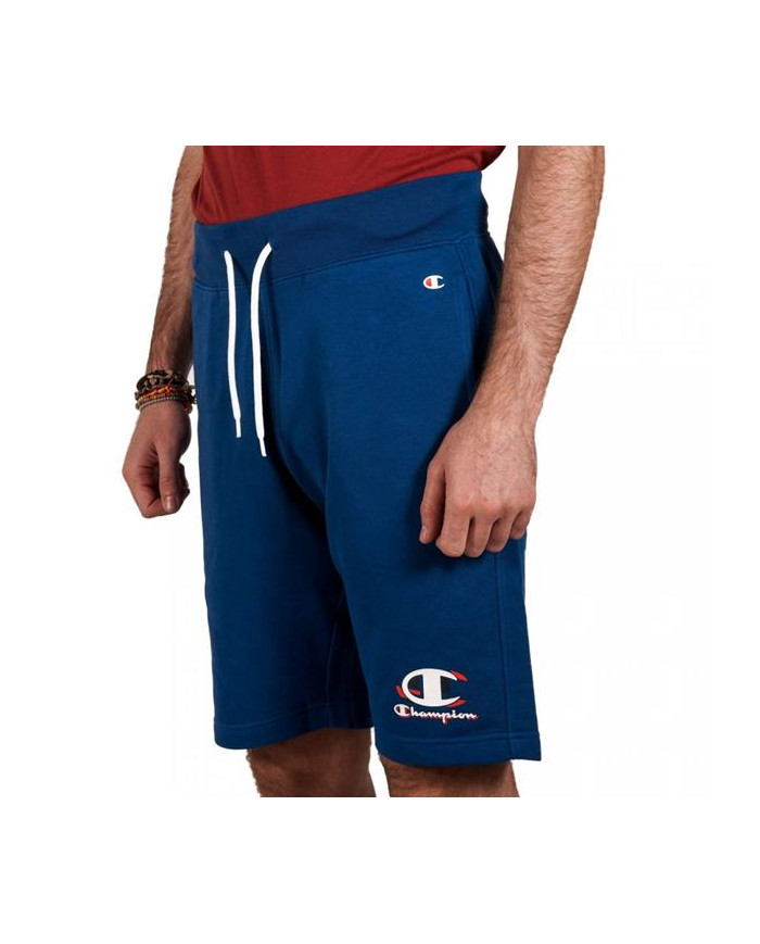 Szorty męskie Champion BERMUDA 214304BS003 Niebieskie - Sklep online Mastersport
