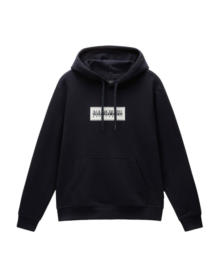 Bluza dziecięca Napapijri B-BOX LOGO H NP0A4I19041 Czarna - Sklep online Mastersport