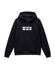 Bluza dziecięca Napapijri B-BOX LOGO H NP0A4I19041 Czarna - Sklep online Mastersport