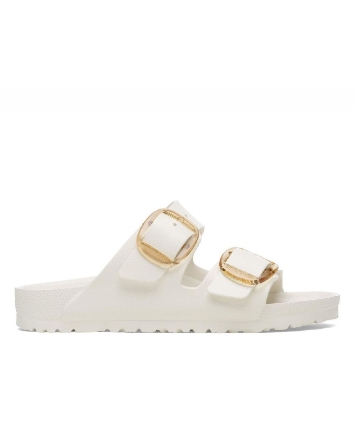 Klapki damskie Birkenstock ARIZONA BIG BUCKLE EVA NARROW 1029651 Beżowe - Sklep online Mastersport