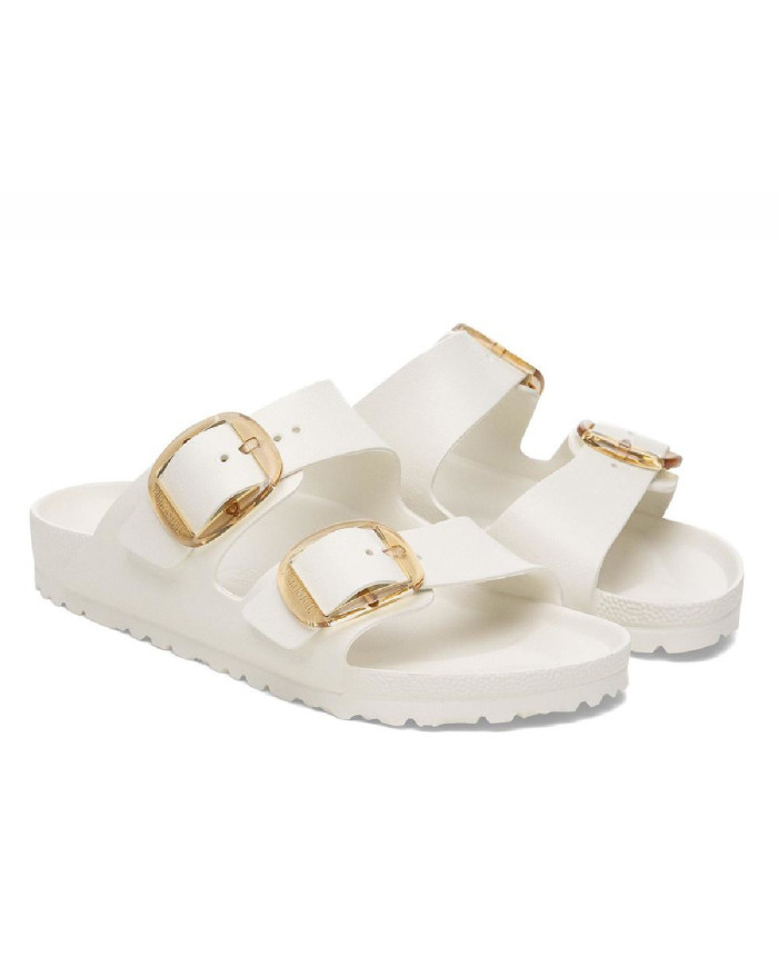 Klapki damskie Birkenstock ARIZONA BIG BUCKLE EVA NARROW 1029651 Beżowe - Sklep online Mastersport