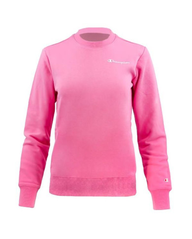 Bluza damska Champion CREWNECK SWEATSHIRT 116093PS074 Różowa - Sklep online Mastersport