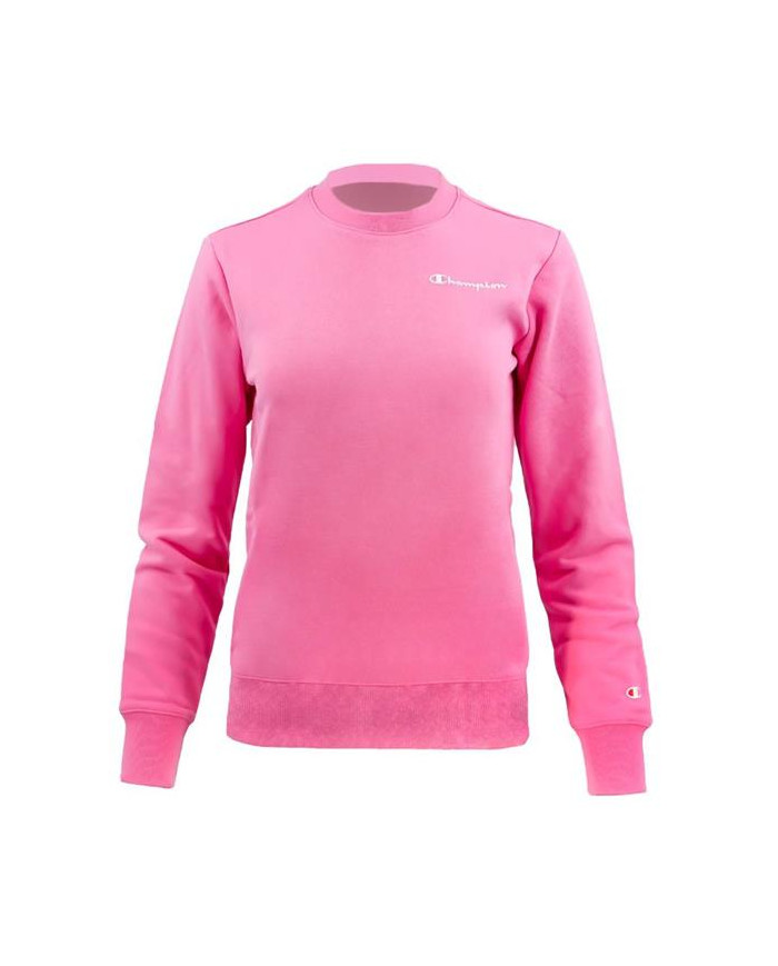 Bluza damska Champion CREWNECK SWEATSHIRT 116093PS074 Różowa - Sklep online Mastersport