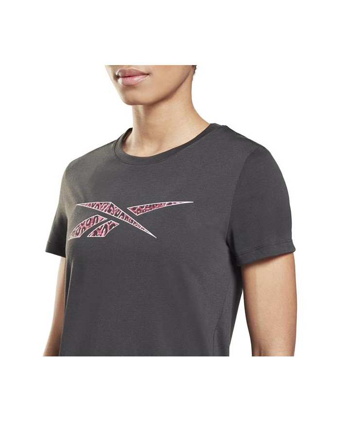 Koszulka damska Reebok MODERN SAFARI BIG L H56414 Czarna - Sklep online Mastersport