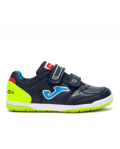 Buty dziecięce Joma TOP FLEX JR 2533 NAVY GREEN IN TPJS2533INV Niebieskie - Sklep online Mastersport