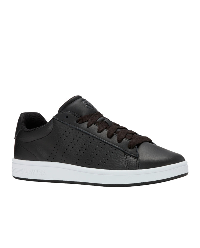 Buty męskie K-Swiss COURT BASE II 04411-013-M Czarne - Sklep online Mastersport