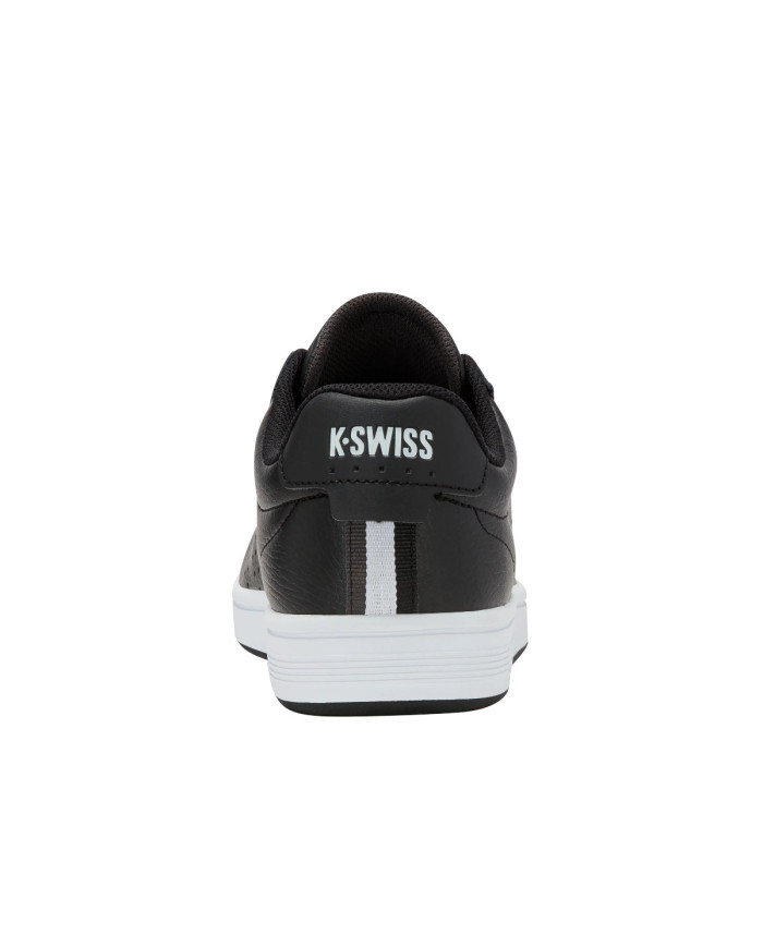 Buty męskie K-Swiss COURT BASE II 04411-013-M Czarne - Sklep online Mastersport