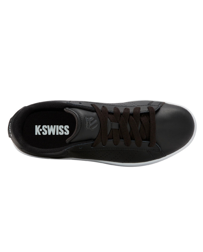 Buty męskie K-Swiss COURT BASE II 04411-013-M Czarne - Sklep online Mastersport