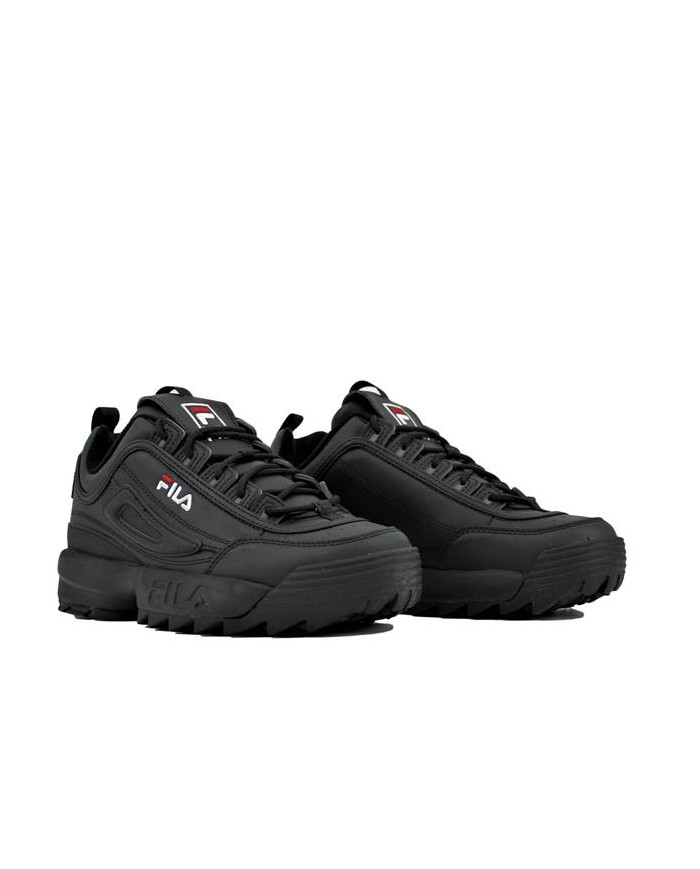 Buty męskie Fila DISRUPTOR LOW 101026212V Czarne - Sklep online Mastersport