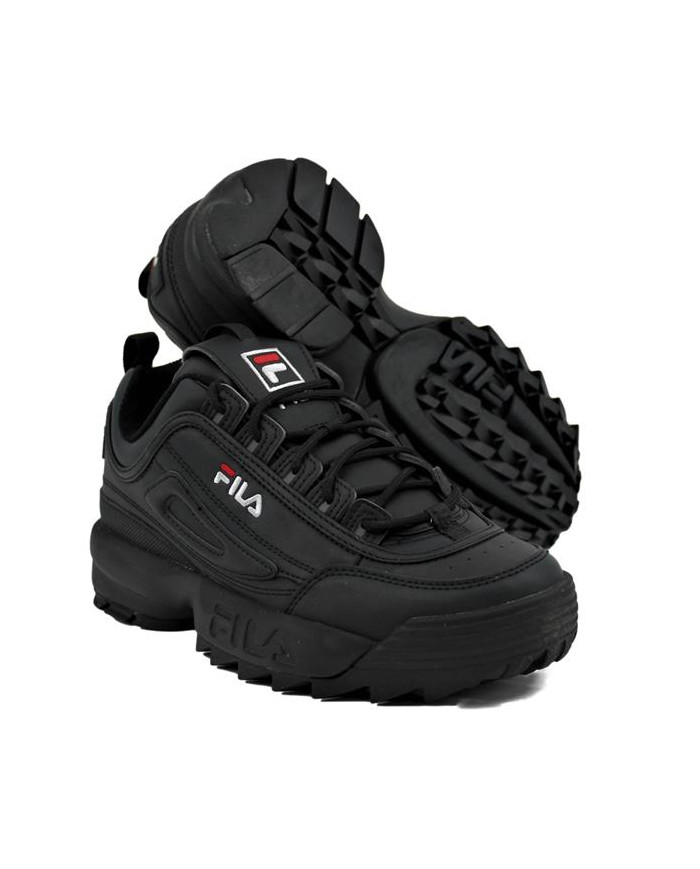 Buty męskie Fila DISRUPTOR LOW 101026212V Czarne - Sklep online Mastersport