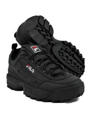 Buty męskie Fila DISRUPTOR LOW 101026212V Czarne - Sklep online Mastersport