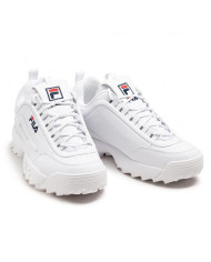 Buty męskie Fila DISRUPTOR LOW 10102621FG Białe - Sklep online Mastersport