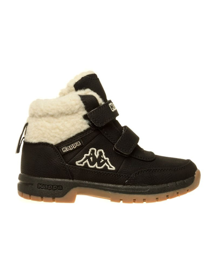 Buty dziecięce Kappa BRIGHT MID FUR K 260329K1143 Czarne - Sklep online Mastersport