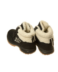 Buty dziecięce Kappa BRIGHT MID FUR K 260329K1143 Czarne - Sklep online Mastersport