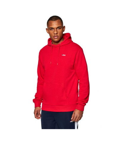 Bluza męska Fila EDISON HOODY M 688163006 Czerwona - Sklep online Mastersport