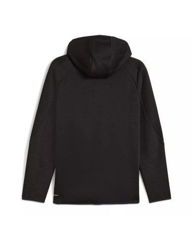Bluza męska Puma EVOSTRIPE FZ HOODIE DK 68823101 Czarna - Sklep online Mastersport