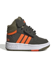Buty dziecięce adidas Core HOOPS MID 3.0 AC I GW4480 Zielone - Sklep online Mastersport