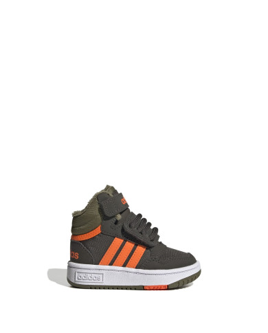 Buty dziecięce adidas Core HOOPS MID 3.0 AC I GW4480 Zielone - Sklep online Mastersport