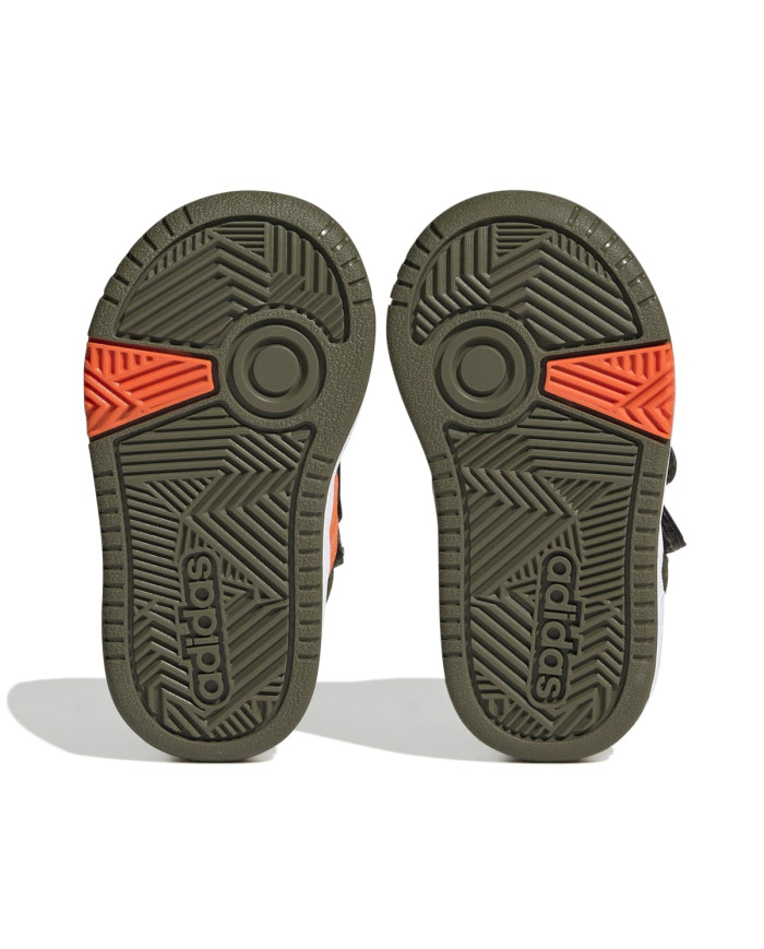 Buty dziecięce adidas Core HOOPS MID 3.0 AC I GW4480 Zielone - Sklep online Mastersport