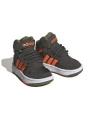 Buty dziecięce adidas Core HOOPS MID 3.0 AC I GW4480 Zielone - Sklep online Mastersport