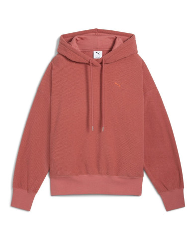 Bluza damska Puma HER OVERSIZED HOODIE 68886860 Czerwona - Sklep online Mastersport