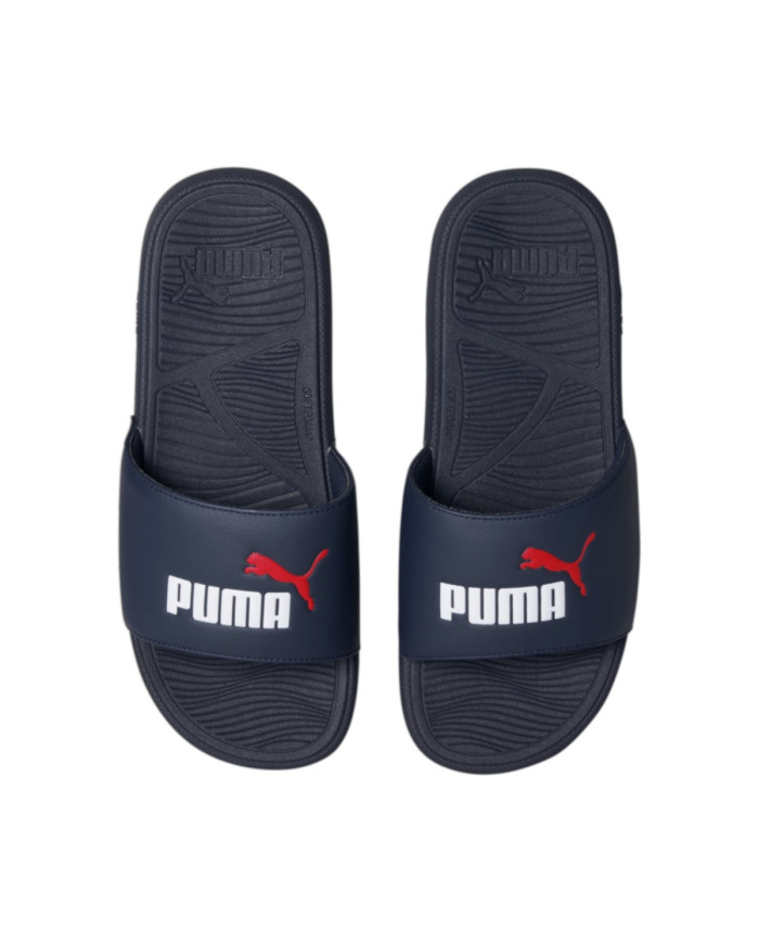 Klapki męskie Puma COOL CAT 2.0 38911004 Niebieskie - Sklep online Mastersport