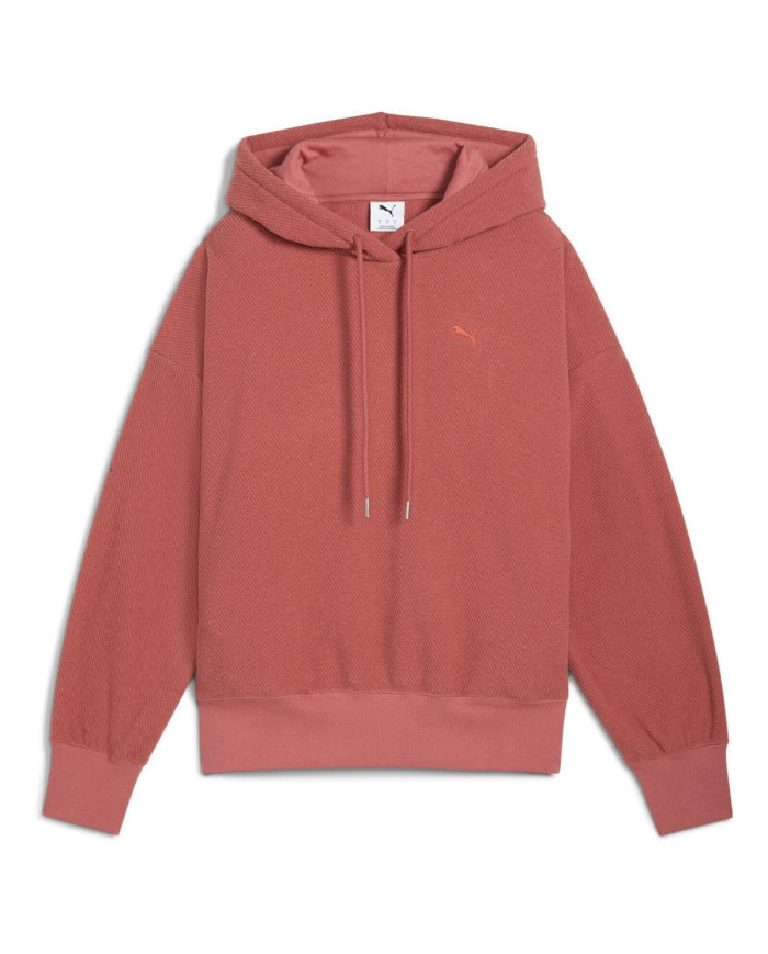 Bluza damska Puma HER OVERSIZED HOODIE 68886860 Czerwona - Sklep online Mastersport