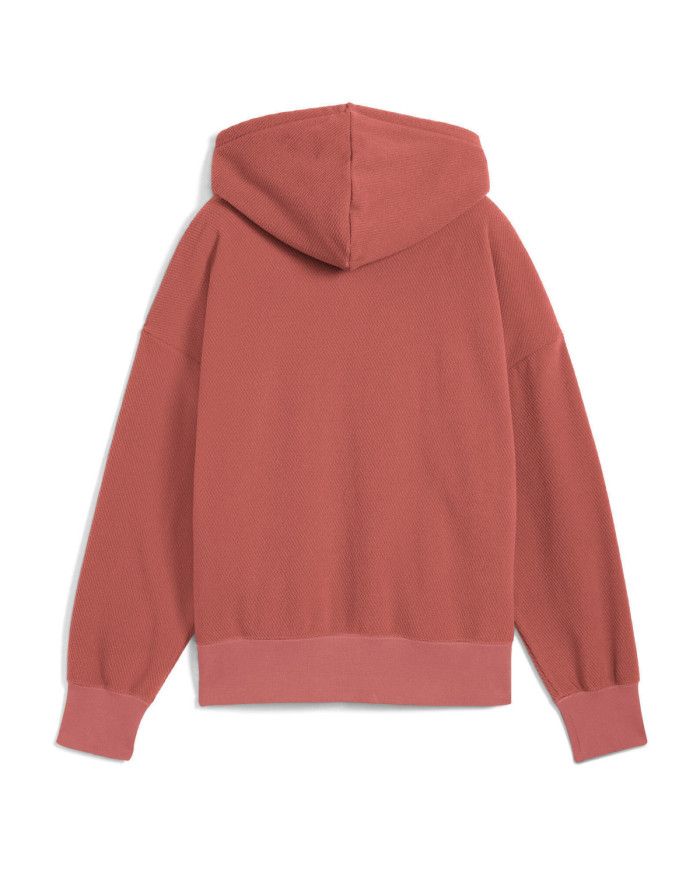 Bluza damska Puma HER OVERSIZED HOODIE 68886860 Czerwona - Sklep online Mastersport