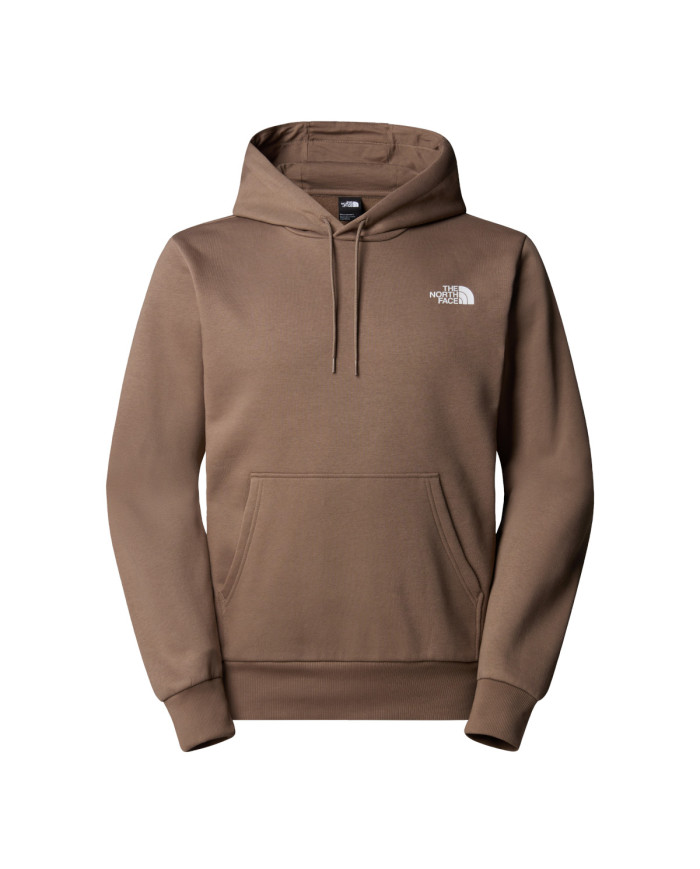 Bluza męska The North Face M SIMPLE DOME HOODIE NF0A89FCBOW Brązowa - Sklep online Mastersport