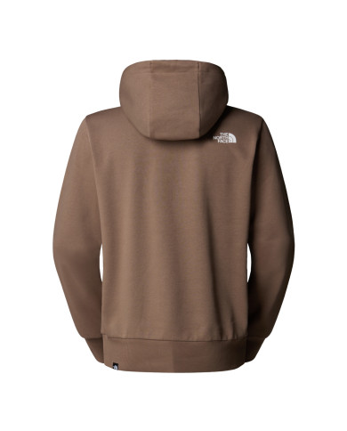 Bluza męska The North Face M SIMPLE DOME HOODIE NF0A89FCBOW Brązowa - Sklep online Mastersport