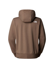 Bluza męska The North Face M SIMPLE DOME HOODIE NF0A89FCBOW Brązowa - Sklep online Mastersport