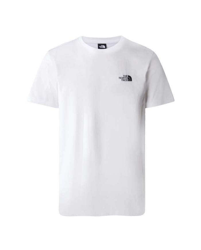 Koszulka męska The North Face M S/S SIMPLE DOME TEE NF0A87NGFN4 Biała - Sklep online Mastersport