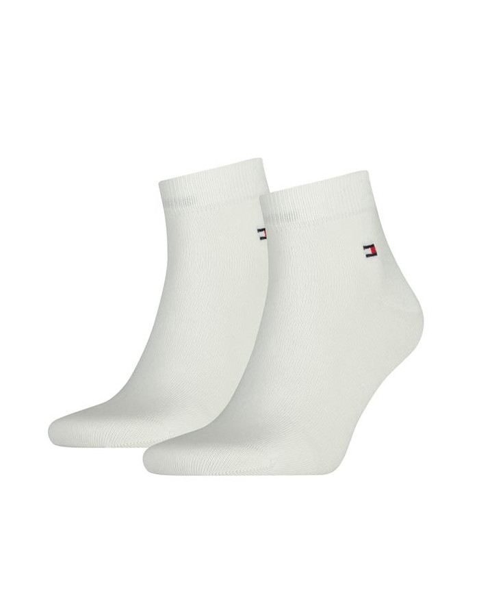 Skarpetki męskie Tommy Hilfiger TH MEN QUARTER 2P 342025001300 Białe - Sklep online Mastersport