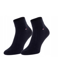 Skarpetki męskie Tommy Hilfiger TH MEN QUARTER 2P 342025001322 Niebieskie - Sklep online Mastersport