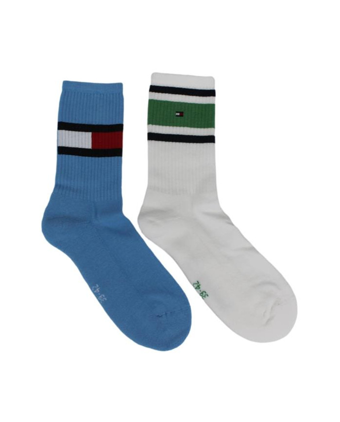 Skarpetki męskie Tommy Hilfiger TH KIDS FLAG 2P 394020001024 Niebieskie - Sklep online Mastersport