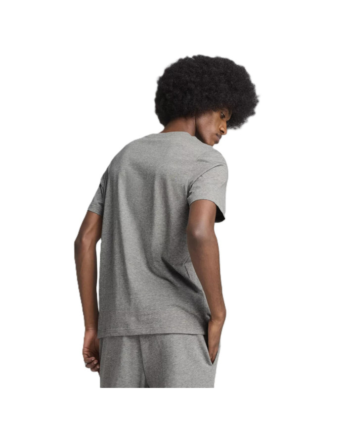Koszulka męska Puma ESS SMALL NO.1 LOGO TEE 68253403 Szara - Sklep online Mastersport