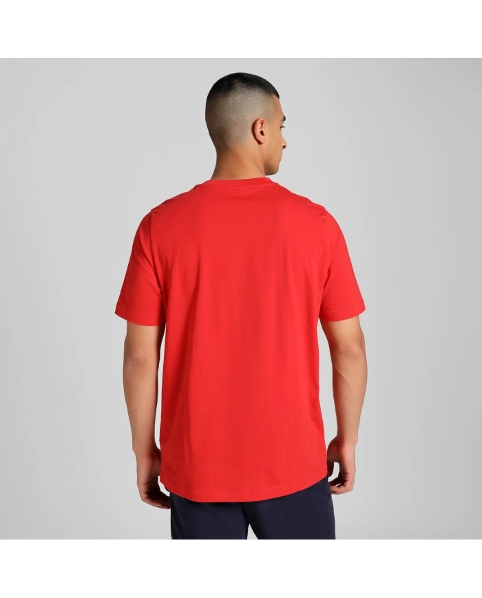 Koszulka męska Puma ESS SMALL NO.1 LOTO TEE 68253411 Czerwona - Sklep online Mastersport