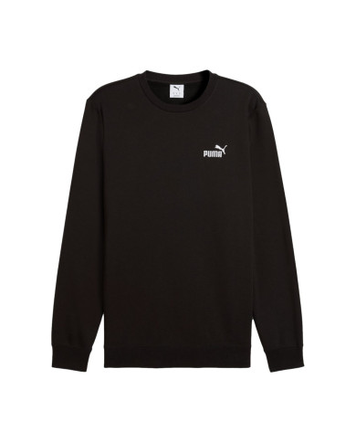 Bluza męska Puma ESS SMALL NO. 1 LOGO CREW FL 68256201 Czarna - Sklep online Mastersport