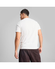 Koszulka męska Puma ESS 2 COLOR NO.1 LOGO TEE 68470802 Biała - Sklep online Mastersport