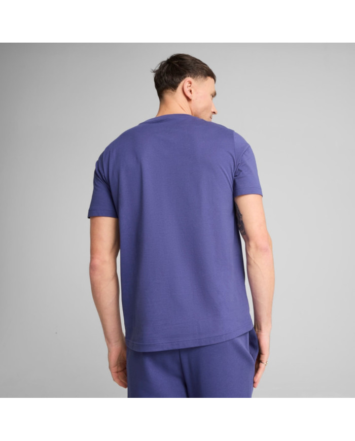 Koszulka męska Puma ESS 2 COLOR NO.1 LOGO TEE 68470846 Fioletowa - Sklep online Mastersport