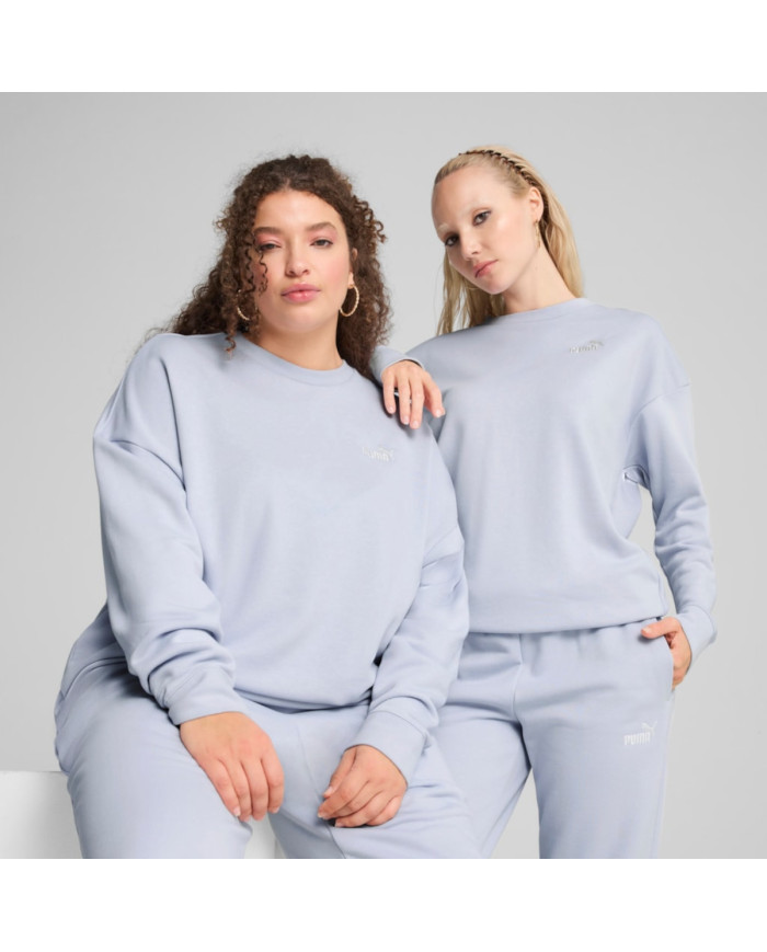 Bluza damska Puma ESS SMALL NO.1 LOGO RELAXED CREW TR 68497547 Niebieska - Sklep online Mastersport