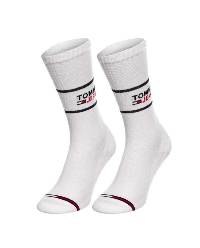 Skarpetki męskie Tommy Hilfiger TH UNI TJ SOCK 2P 701218704001 Białe - Sklep online Mastersport